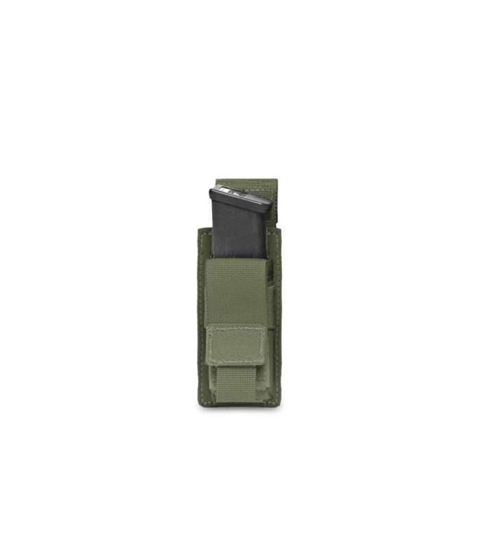 WARRIOR ASSAULT DIRECT ACTION SINGLE 9 MM PISTOL MAG POUCH