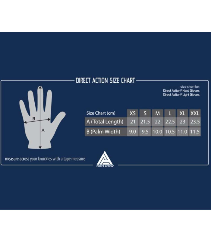 DIRECT ACTION HARD GLOVES - LEATHER