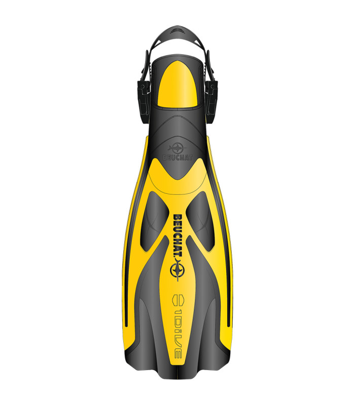 BEUCHAT 1 DIVE ADJUSTABLE YELLOW ORIGINAL