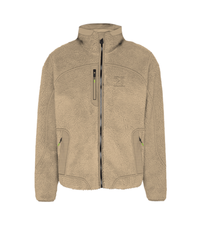 Ζακέτα Fleece SNX Performance Bear Polar Sherpa Jacket Snow Wash 530 GSM Ανδρική | Sabotage Oddal