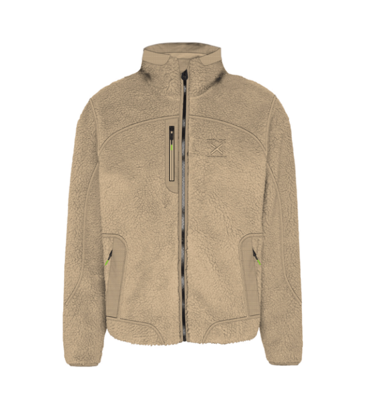 SNX Performance Bear Polar Sherpa Jacket Snow Wash Men's | Sabotage Oddal