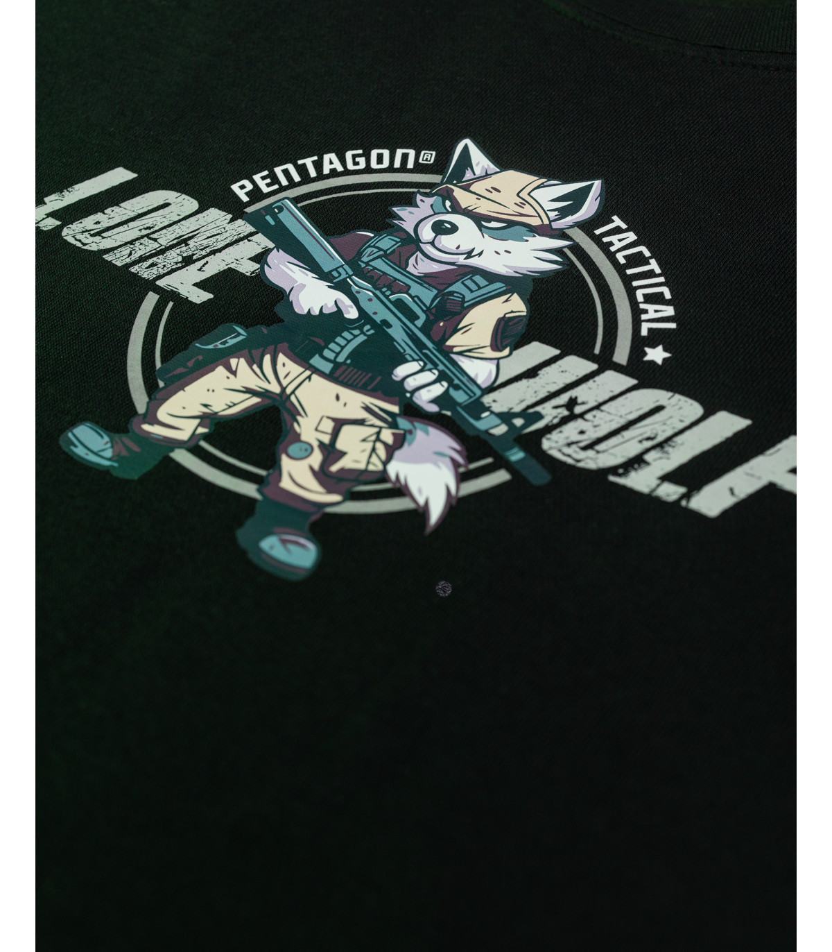 Μπλούζα Φούτερ Pentagon Hawk Sweater Lone Wolf Με Στάμπα | Sabotage Oddal