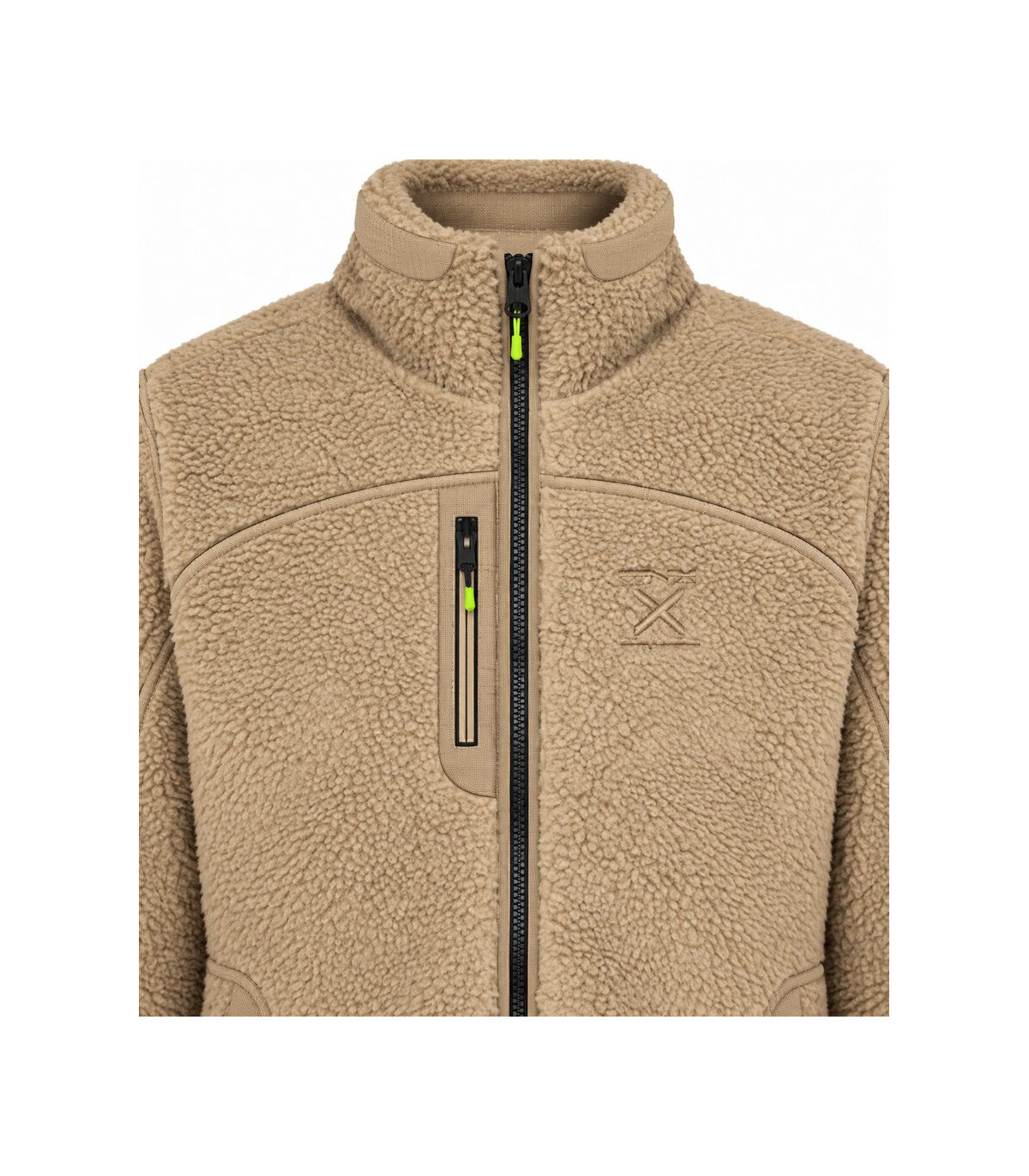 SNX Performance Bear Polar Sherpa Jacket Snow Wash Men's | Sabotage Oddal