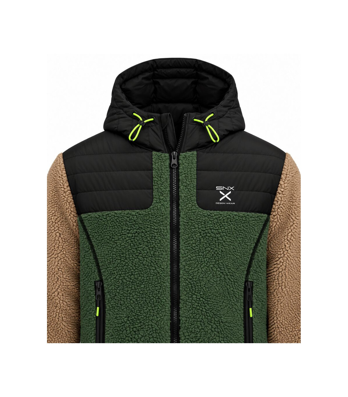 SNX Performance Valley Polar Sherpa Hooded Jacket Men's | Sabotage Oddal