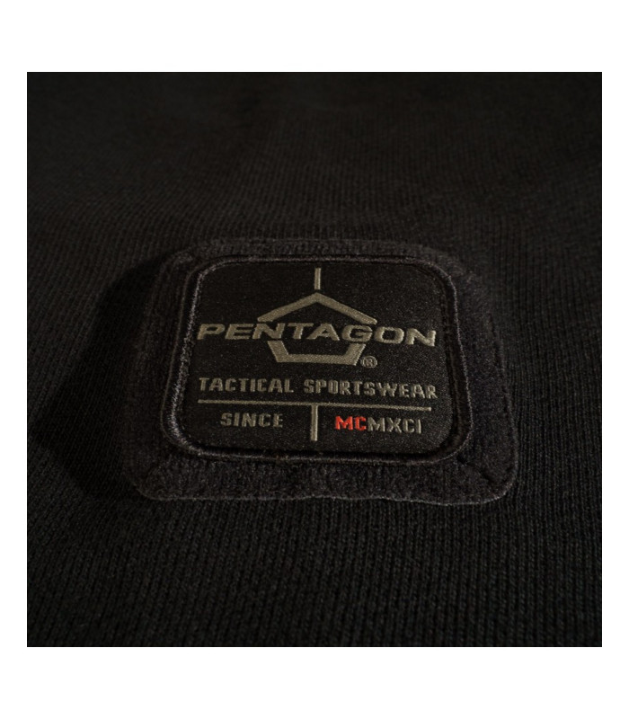 Pentagon Terry Sweater Cotton With Patch Panel | Sabotage Oddal