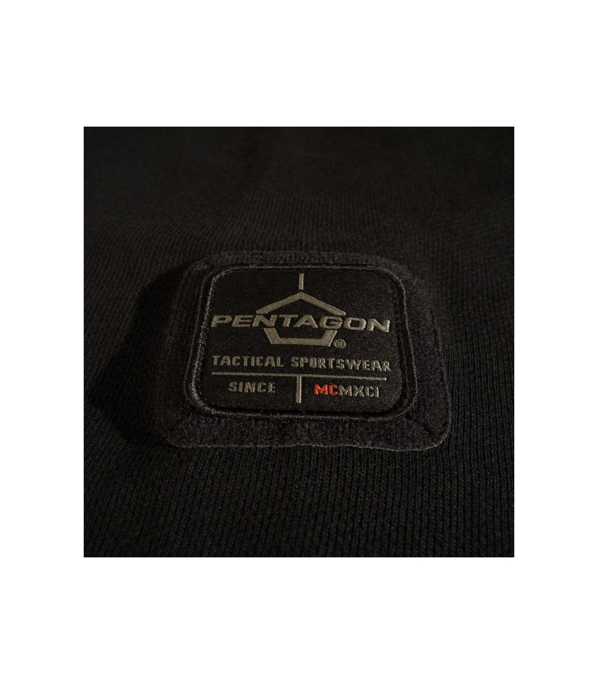 Pentagon Terry Sweater Cotton With Patch Panel | Sabotage Oddal