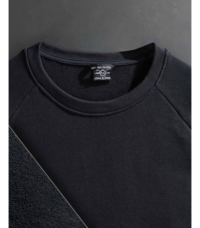 Μπλούζα Φούτερ Pentagon Terry Sweater Βαμβακερό Με Θέση Για Σήμα | Sabotage Oddal