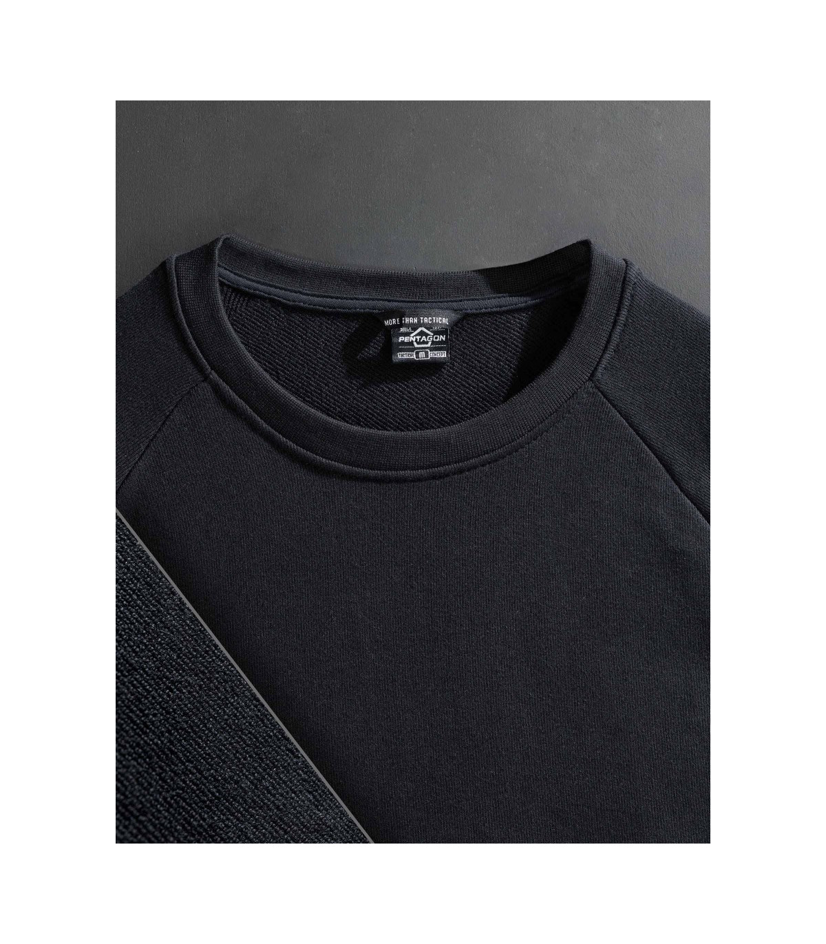 Μπλούζα Φούτερ Pentagon Terry Sweater Βαμβακερό Με Θέση Για Σήμα | Sabotage Oddal