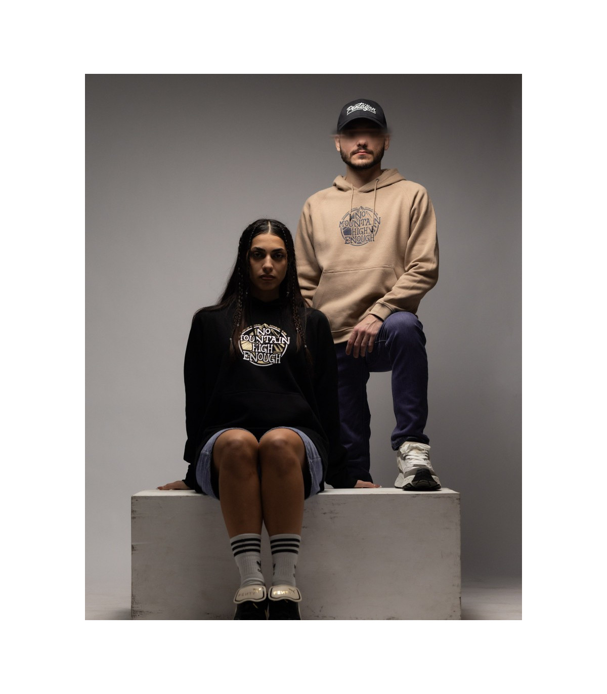 Μπλούζα Φούτερ Pentagon Phaeton Hood Sweater No Mountain Με Κουκούλα Και Τσέπες | Sabotage Oddal