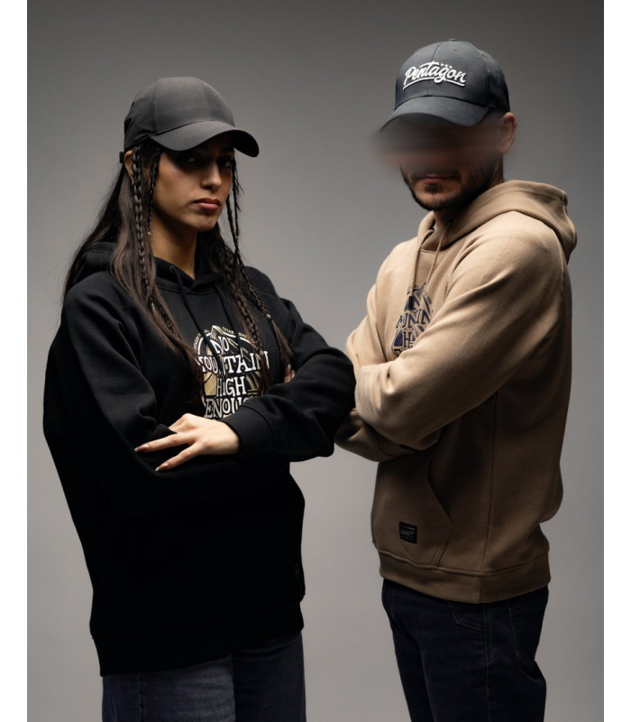 Μπλούζα Φούτερ Pentagon Phaeton Hood Sweater No Mountain Με Κουκούλα Και Τσέπες | Sabotage Oddal