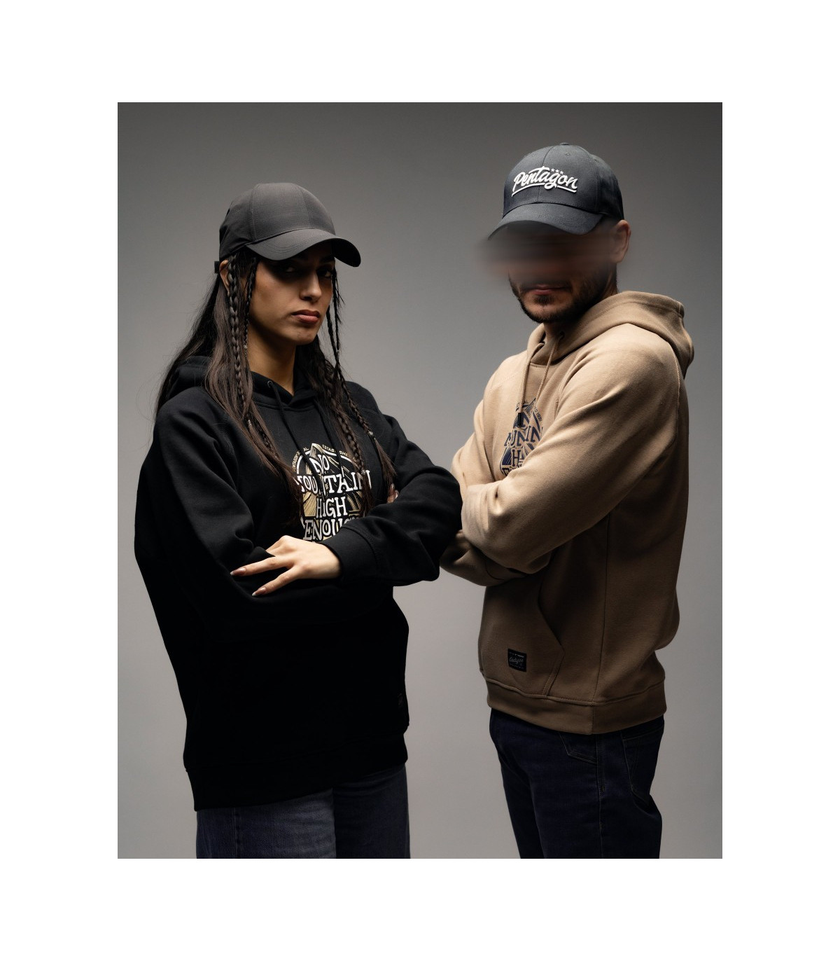 Pentagon Phaeton Hood Sweater No Mountain With Hood And Pockets | Sabotage Oddal