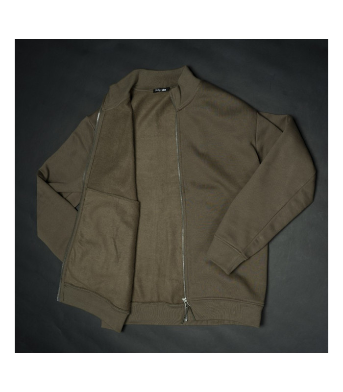 Pentagon Highneck Sweater With High Collar Zipper And Pockets | Sabotage Oddal
