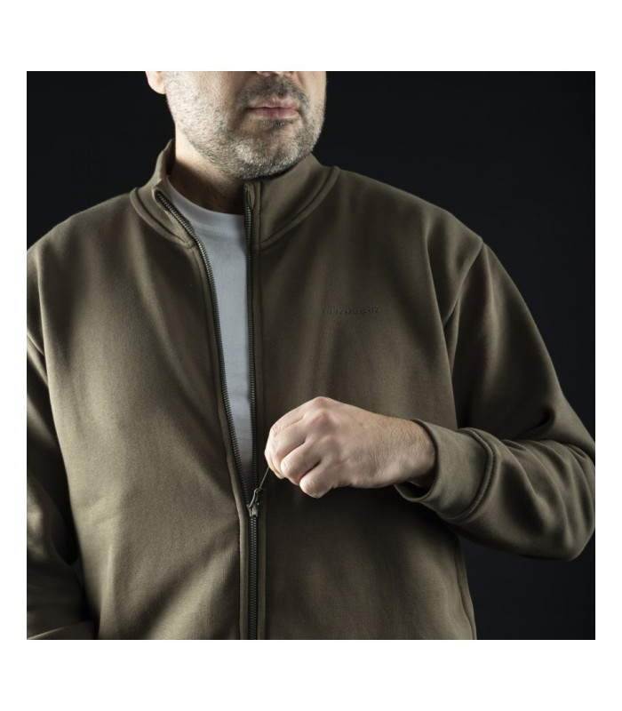 Μπλούζα Φούτερ Pentagon Highneck Sweater Με Ψηλό Γιακά Φερμουάρ Και Τσέπες | Sabotage Oddal