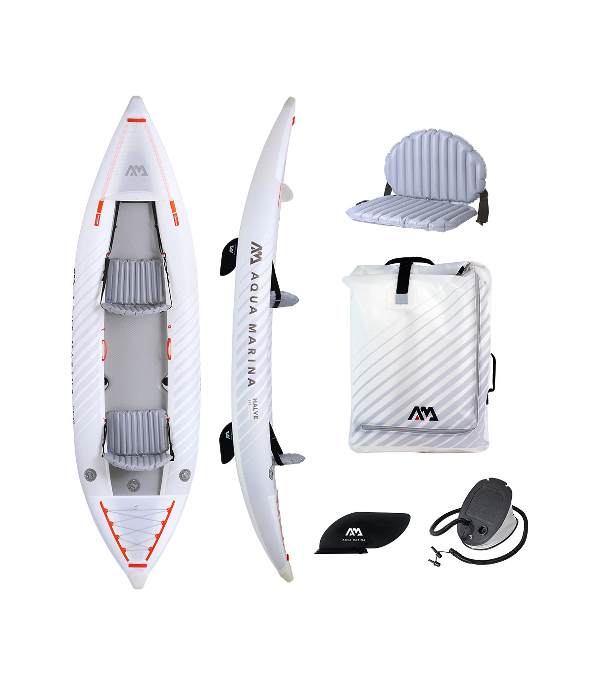 AM KAYAK HALVE 2-AT. 398X98CM