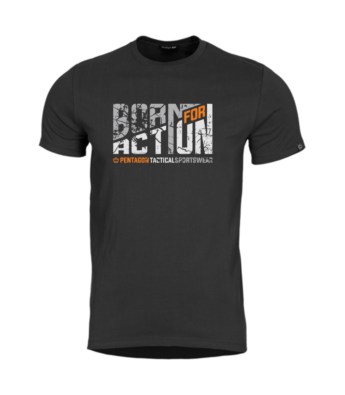 Pentagon Ageron Born For Action T-Shirt Ring-Spun Cotton | Sabotage Oddal