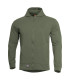 Μπλούζα Φούτερ Pentagon Agis Ring Spun Sweater Βαμβακερό Με Κουκούλα Φερμουάρ Και Τσέπες | Sabotage Oddal