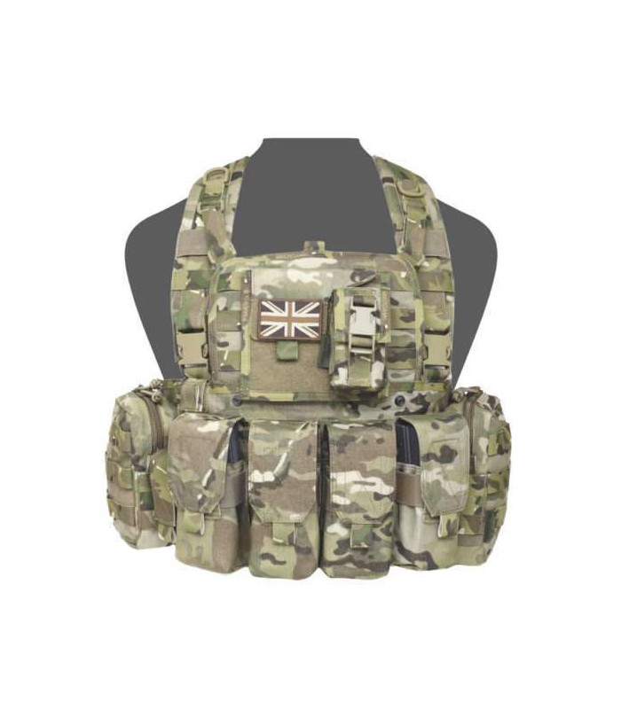 WARRIOR ASSAULT 901 ELITE OPS BRAVO M4 CHEST RIG MULTICAM