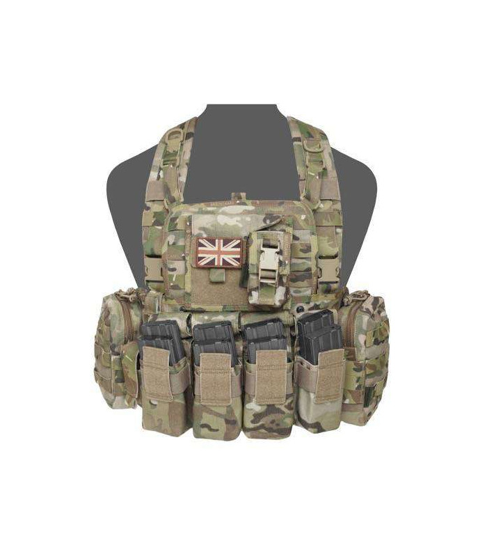WARRIOR ASSAULT 901 ELITE OPS BRAVO M4 CHEST RIG MULTICAM