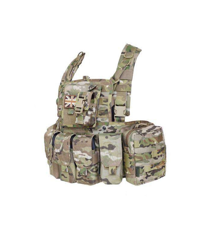 WARRIOR ASSAULT 901 ELITE OPS BRAVO M4 CHEST RIG MULTICAM