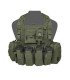 WARRIOR ASSAULT 901 ELITE OPS BRAVO M4 CHEST RIG OD GREEN