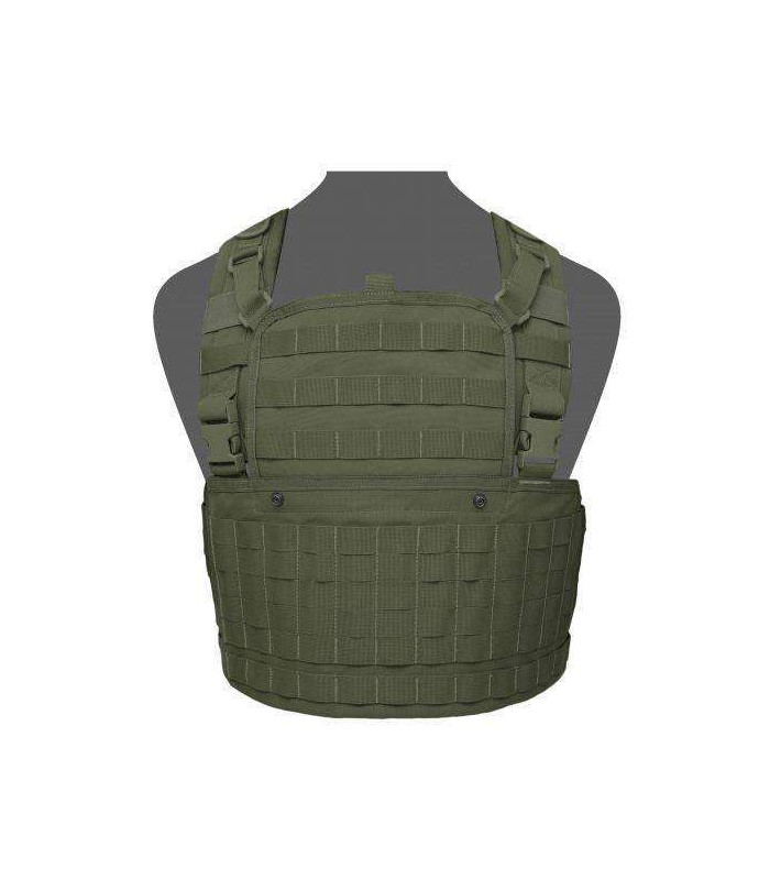 WARRIOR ASSAULT 901 ELITE OPS BRAVO M4 CHEST RIG OD GREEN