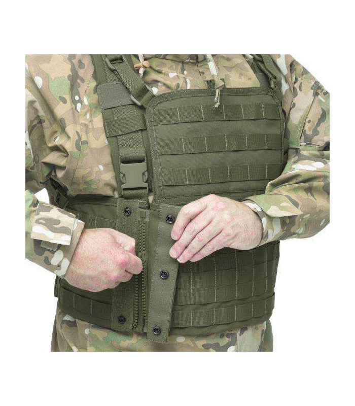 WARRIOR ASSAULT 901 ELITE OPS BRAVO M4 CHEST RIG OD GREEN