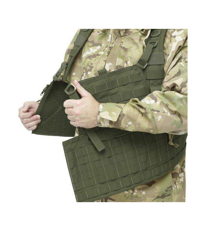 WARRIOR ASSAULT 901 ELITE OPS BRAVO M4 CHEST RIG OD GREEN