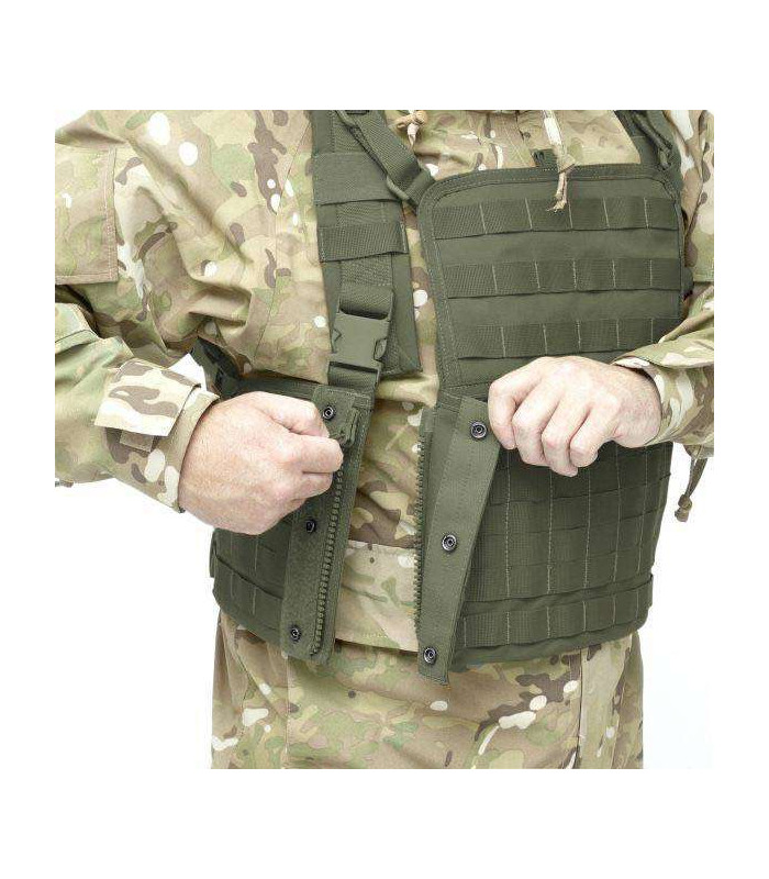 WARRIOR ASSAULT 901 ELITE OPS BRAVO M4 CHEST RIG OD GREEN