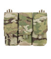 WARRIOR ASSAULT REMOVABLE TRIPLE COVERED M4 POUCH FOR RPC-LPC MULTICAM
