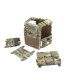 WARRIOR ASSAULT REMOVABLE TRIPLE COVERED M4 POUCH FOR RPC-LPC MULTICAM