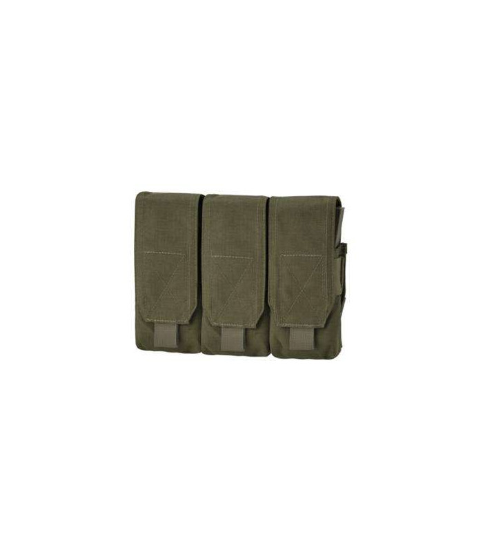 DEFCON 5 TRIPLE MAGAZINE POUCH FOR 6 MAGAZINE 5.56 MM