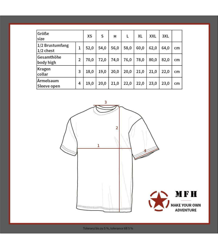 MFH US STREESTYLE T-SHIRT