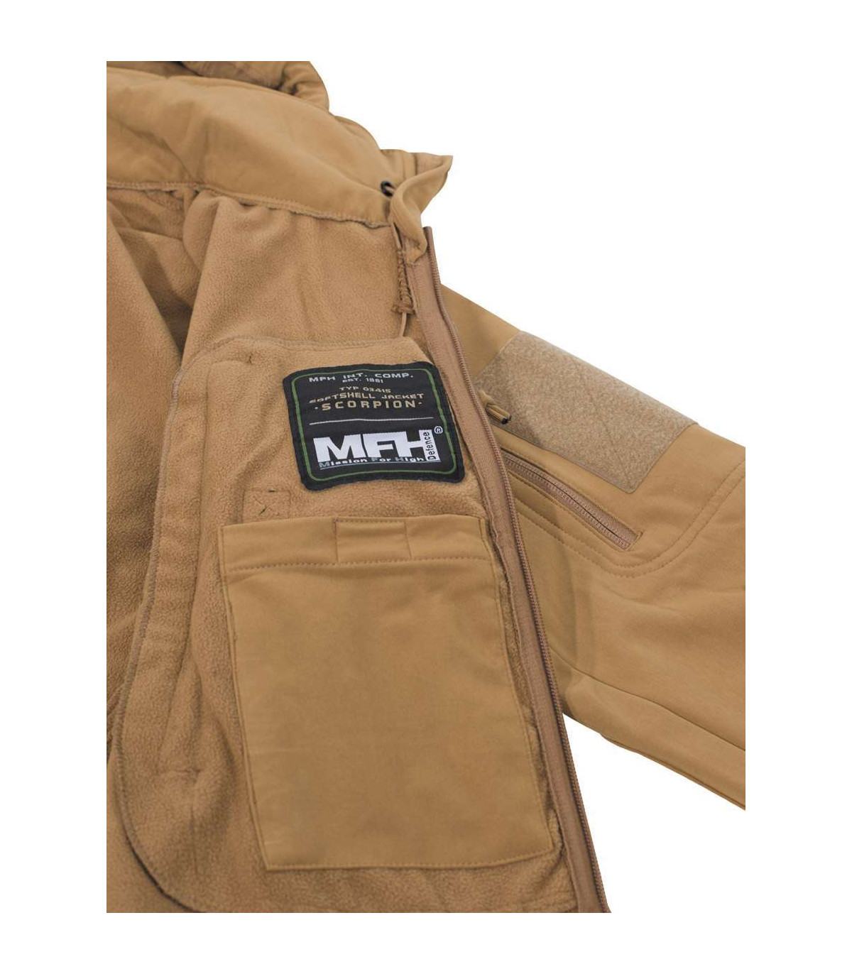 MFH Scorpion Soft Shell Windproof Jacket | Sabotage Oddal