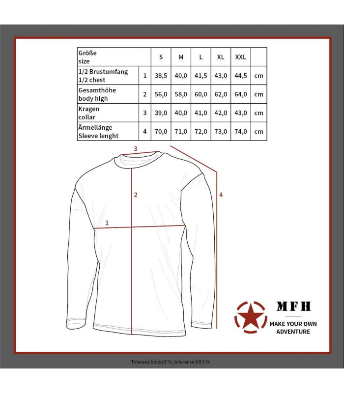 FOX OUTDOOR THERMO FUNCTIONAL UNDERSHIRT