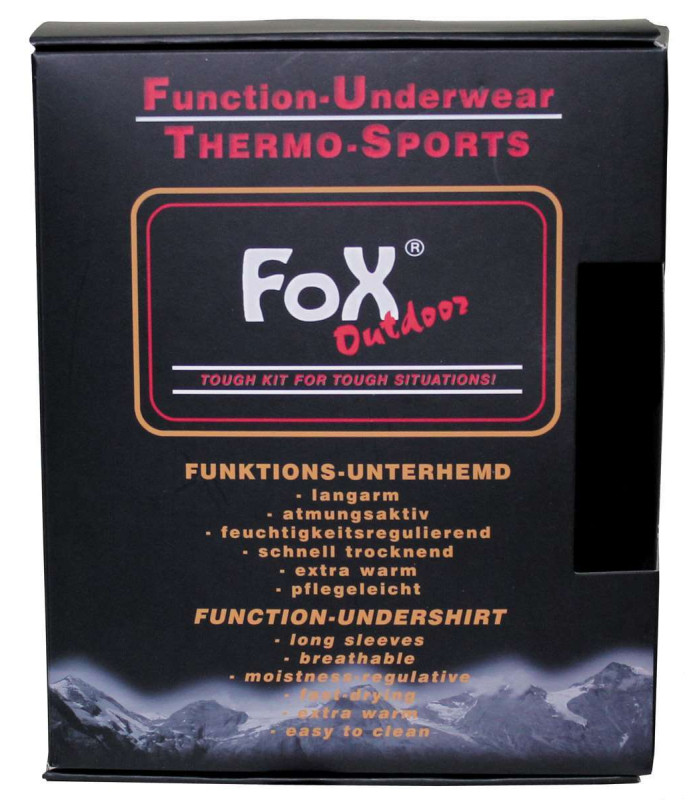 FOX OUTDOOR THERMO FUNCTIONAL UNDERSHIRT