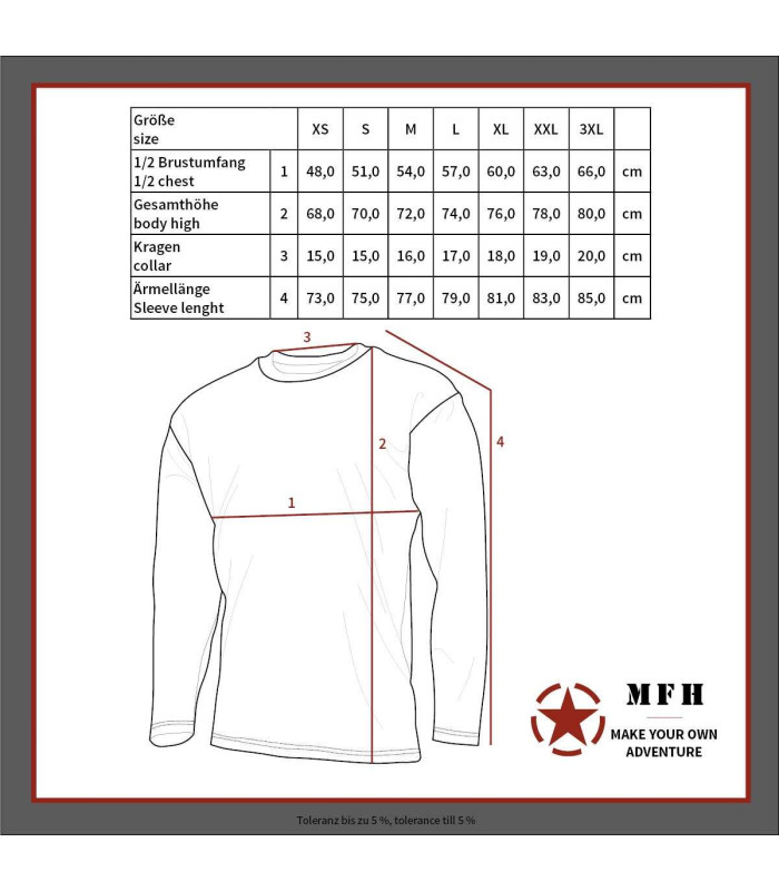 MFH US UNDERSHIRT LEVEL I - GEN III