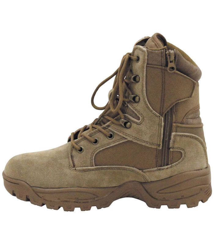 MFH Mission Cordura Side Zip Tactical Boots | Sabotage Oddal