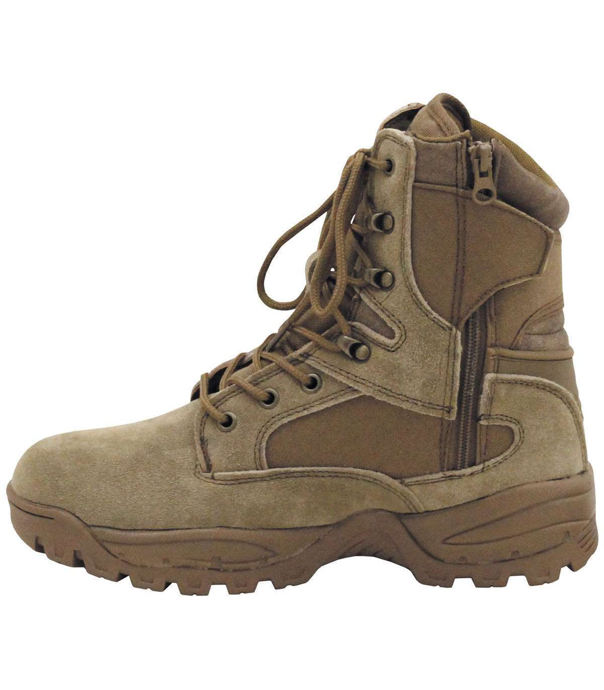 MFH Mission Cordura Side Zip Tactical Boots | Sabotage Oddal