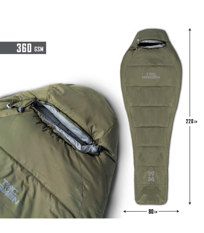 PENTAGON MUMMY SLEEPING BAG 360GR/M² D19003