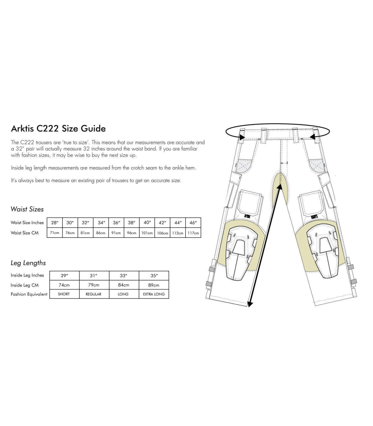 Arktis C222 Ranger Trousers Durable Camouflage | Sabotage Oddal