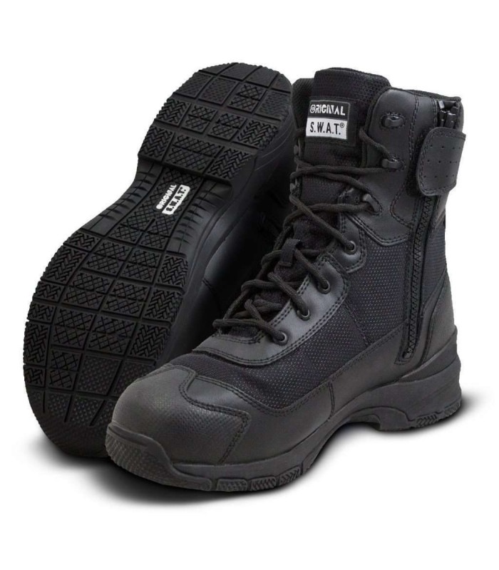 Original S.W.A.T. Hawk 9 Side Zip Waterproof Tactical Boots | Sabotage Oddal