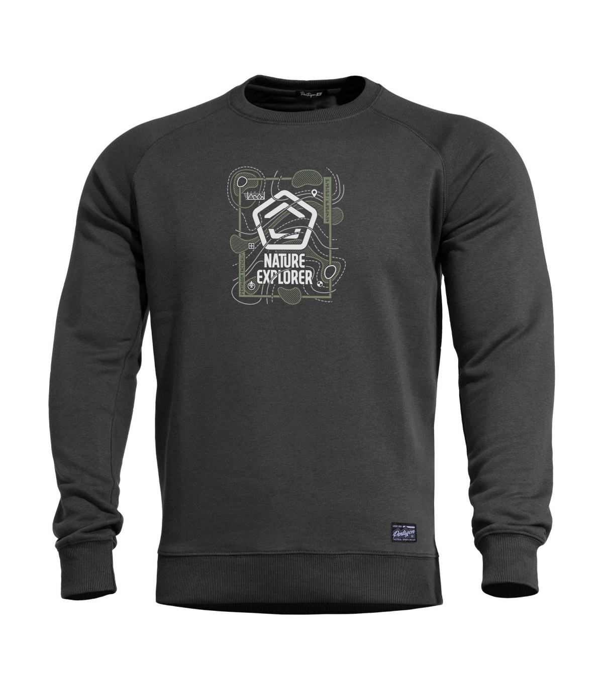 Μπλούζα Φούτερ Pentagon Hawk Sweater Nature Explorer Με Στάμπα | Sabotage Oddal
