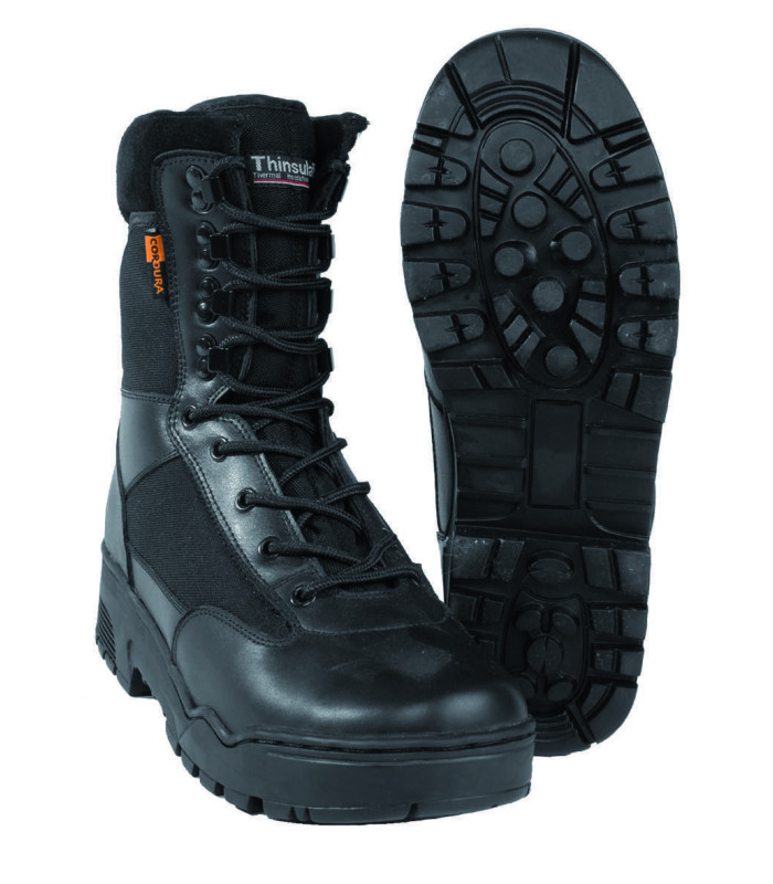 MILTEC LEATHER - CORDURA TACTICAL BOOTS