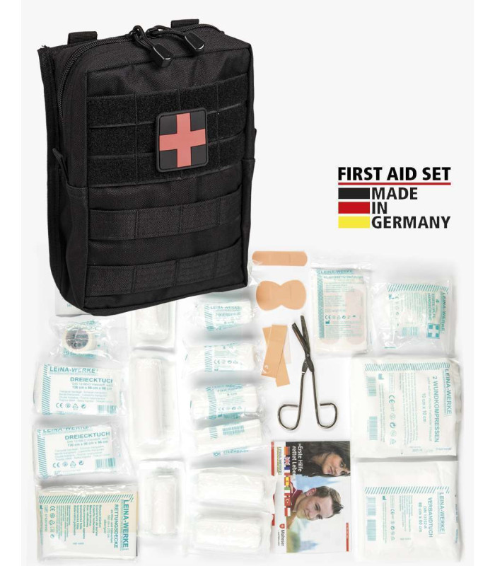 MILTEC LARGE 43-PIECE FIRST AID SET LEINA