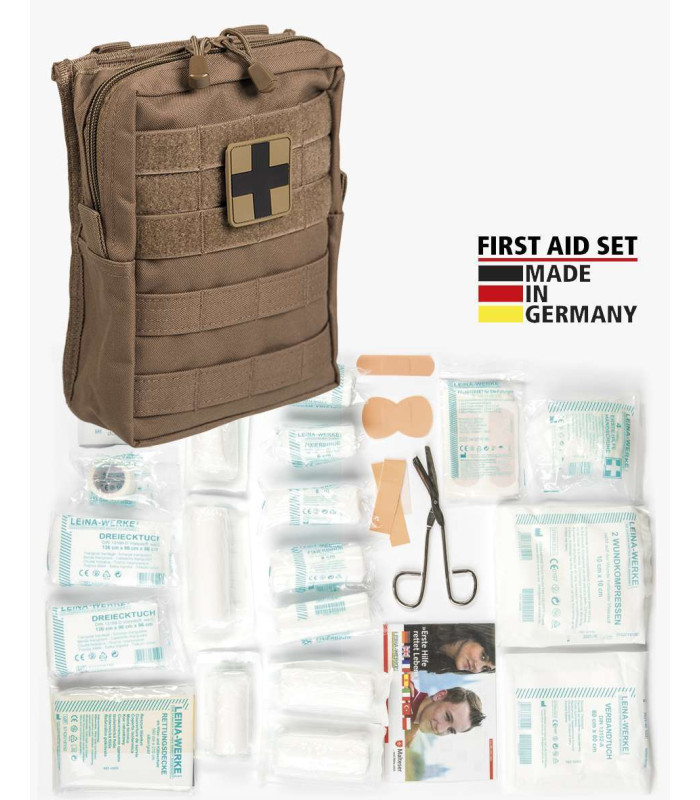 MILTEC LARGE 43-PIECE FIRST AID SET LEINA