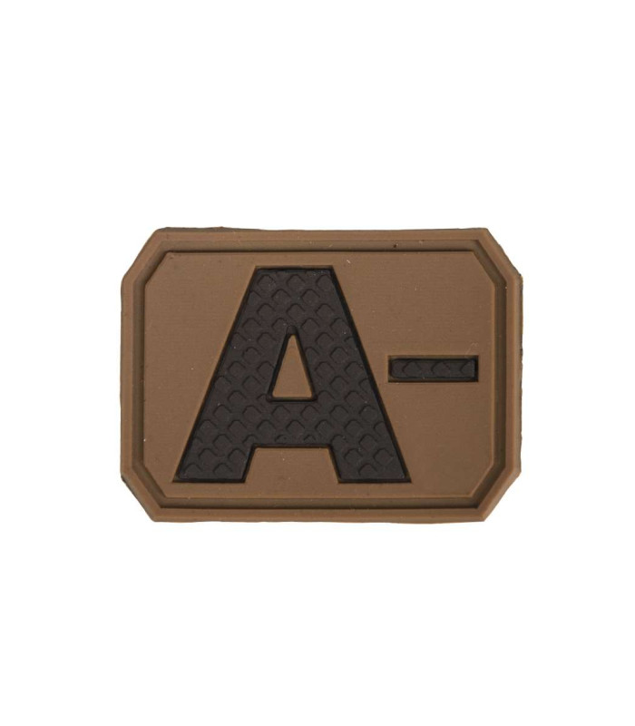 MILTEC 3D BLOOD TYPE PATCH A (-)