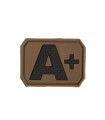 MILTEC 3D BLOOD TYPE PATCH A (+)