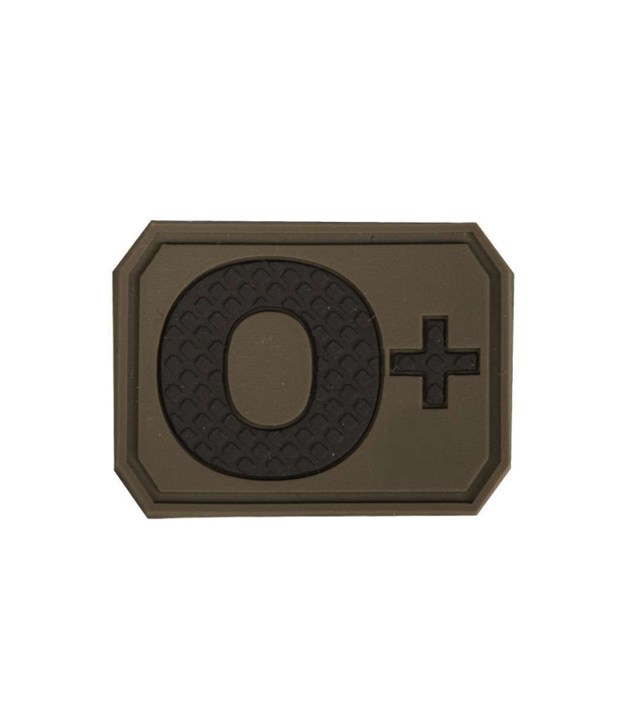 MILTEC 3D BLOOD TYPE PATCH O (+)