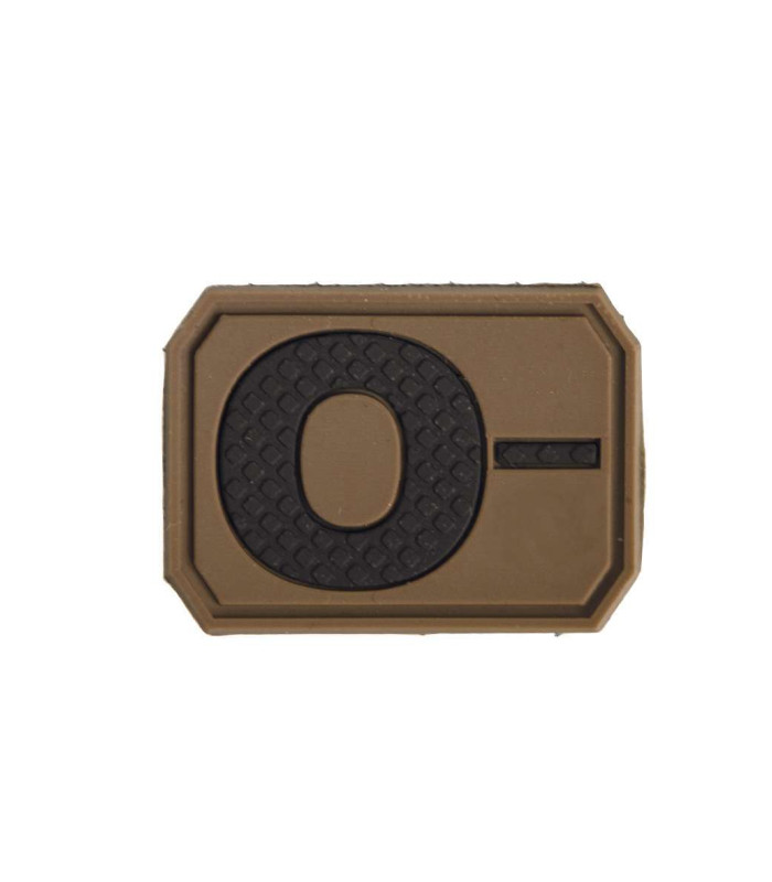 MILTEC 3D BLOOD TYPE PATCH O (-)