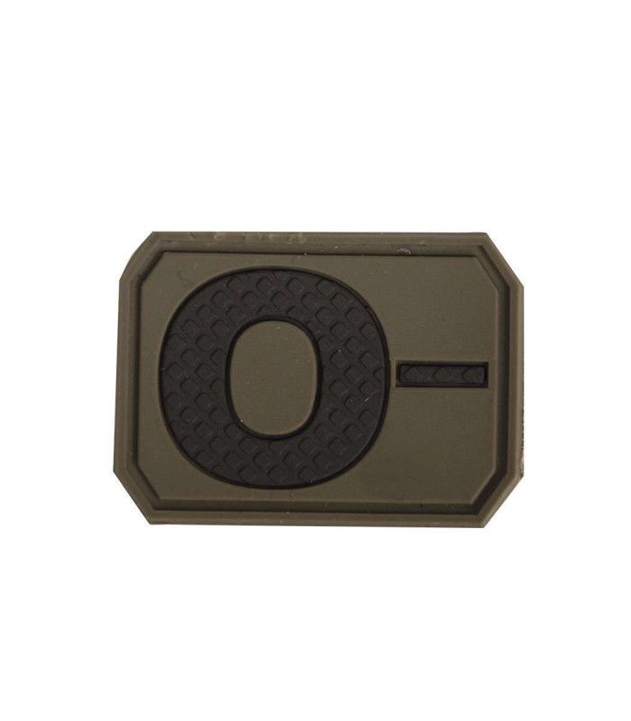 MILTEC 3D BLOOD TYPE PATCH O (-)